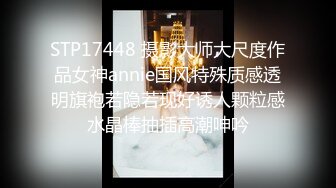 STP17448 摄影大师大尺度作品女神annie国风特殊质感透明旗袍若隐若现好诱人颗粒感水晶棒抽插高潮呻吟