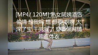 [MP4/ 120M] 熟女阿姨酒店偷情 想我吗 想 想要 啊啊 太深了宝 干死我了 穿着黑网情趣连体衣